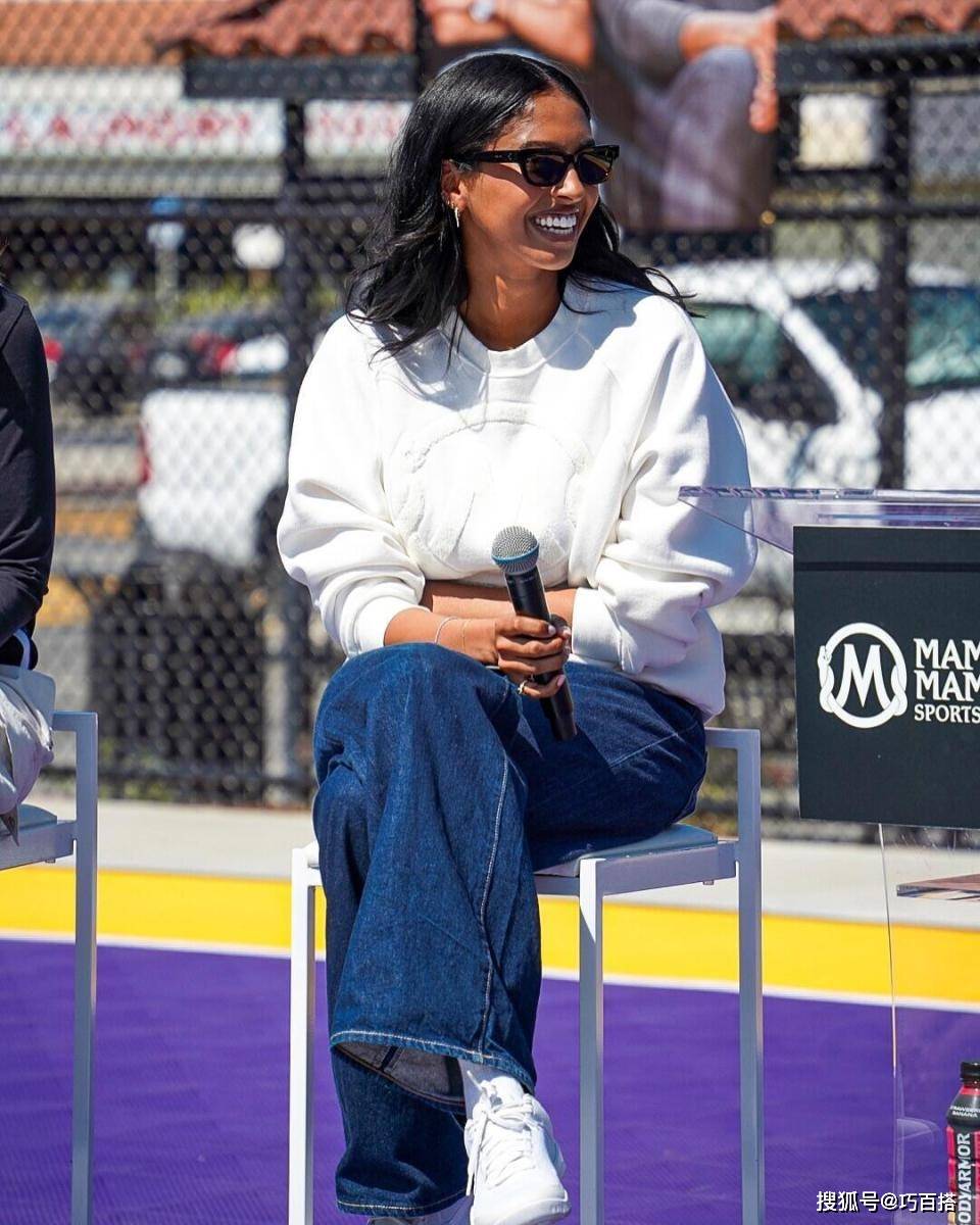 科比大女儿减重90斤太励志!签约IMG模特公司,正式开启时尚之旅