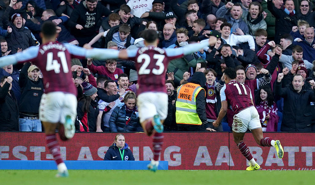 英超 埃弗顿VS阿斯顿维拉